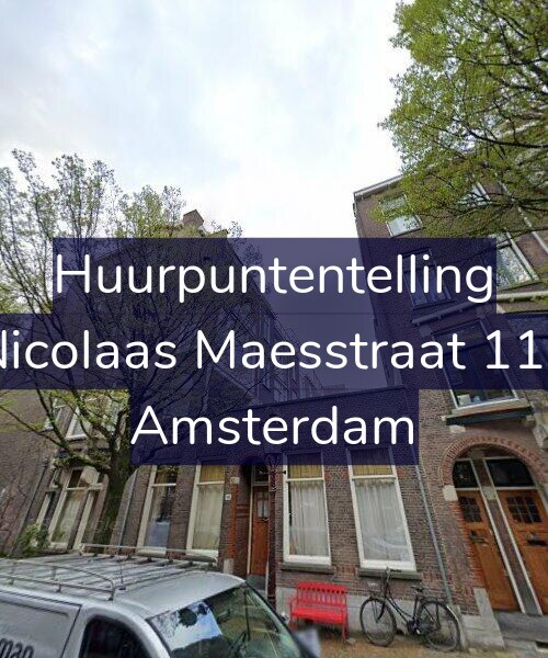 Foto gevel Huurpuntentelling voor Nicolaas Maesstraat 116, Amsterdam