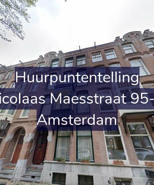 Foto gevel Huurpuntentelling voor Nicolaas Maesstraat 95-H, Amsterdam