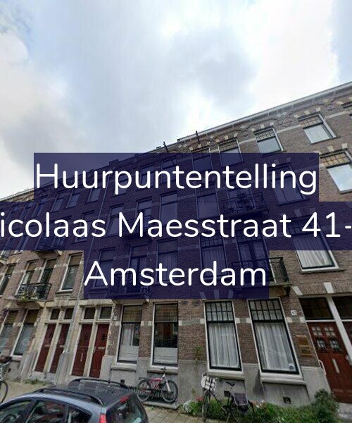 Foto gevel Huurpuntentelling voor Nicolaas Maesstraat 41-4, Amsterdam