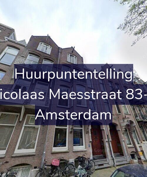 Foto gevel Huurpuntentelling voor Nicolaas Maesstraat 83-2, Amsterdam