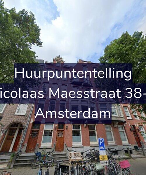 Foto gevel Huurpuntentelling voor Nicolaas Maesstraat 38-3, Amsterdam
