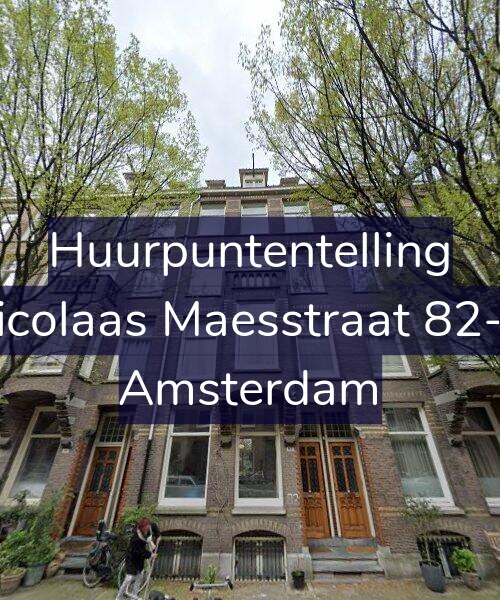Foto gevel Huurpuntentelling voor Nicolaas Maesstraat 82-H, Amsterdam