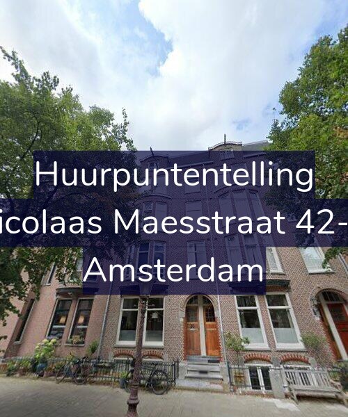 Foto gevel Huurpuntentelling voor Nicolaas Maesstraat 42-H, Amsterdam