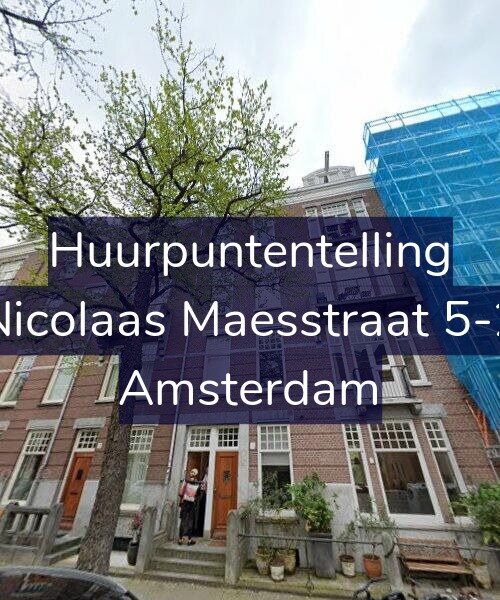 Foto gevel Huurpuntentelling voor Nicolaas Maesstraat 5-2, Amsterdam