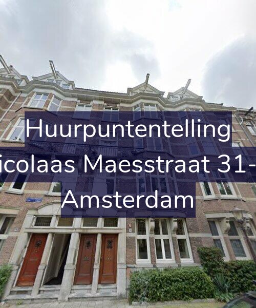 Foto gevel Huurpuntentelling voor Nicolaas Maesstraat 31-H, Amsterdam