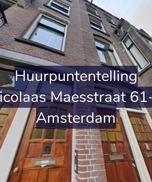Foto gevel Huurpuntentelling voor Nicolaas Maesstraat 61-2, Amsterdam