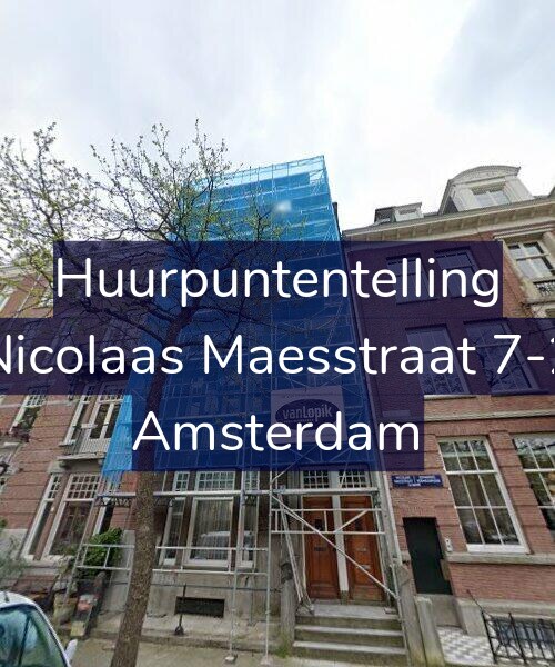 Foto gevel Huurpuntentelling voor Nicolaas Maesstraat 7-2, Amsterdam