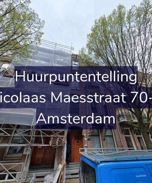 Foto gevel Huurpuntentelling voor Nicolaas Maesstraat 70-1, Amsterdam