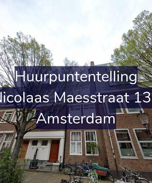 Foto gevel Huurpuntentelling voor Nicolaas Maesstraat 130, Amsterdam