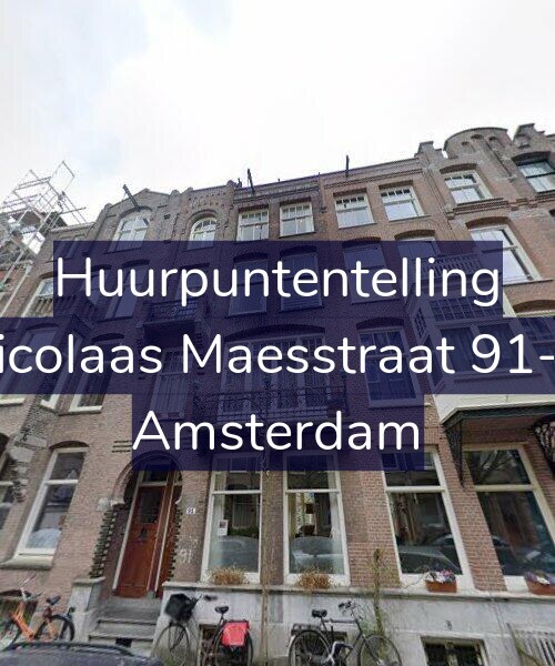 Foto gevel Huurpuntentelling voor Nicolaas Maesstraat 91-H, Amsterdam