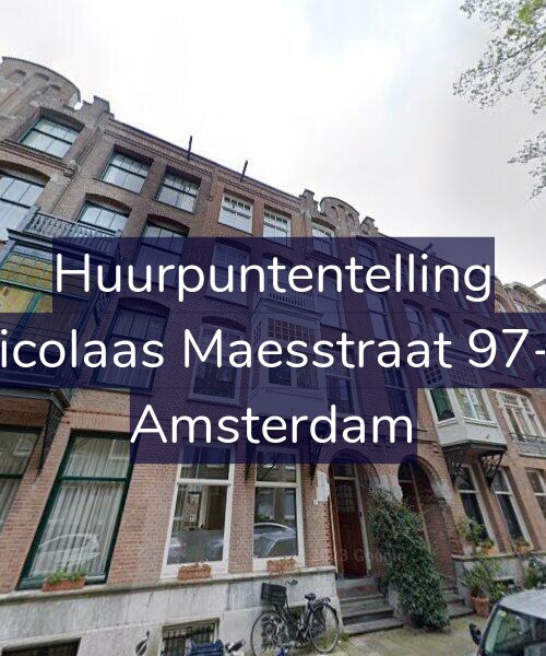 Foto gevel Huurpuntentelling voor Nicolaas Maesstraat 97-2, Amsterdam