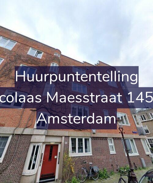 Foto gevel Huurpuntentelling voor Nicolaas Maesstraat 145-3, Amsterdam