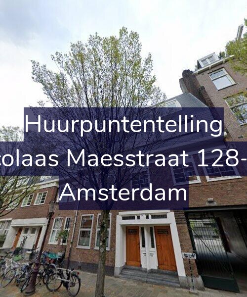 Foto gevel Huurpuntentelling voor Nicolaas Maesstraat 128-3R, Amsterdam