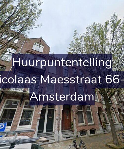 Foto gevel Huurpuntentelling voor Nicolaas Maesstraat 66-H, Amsterdam