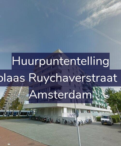 Foto gevel Huurpuntentelling voor Nicolaas Ruychaverstraat 182, Amsterdam