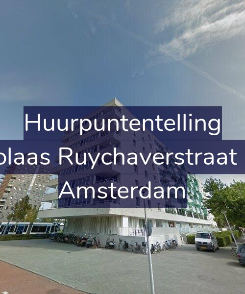 Foto gevel Huurpuntentelling voor Nicolaas Ruychaverstraat 172, Amsterdam