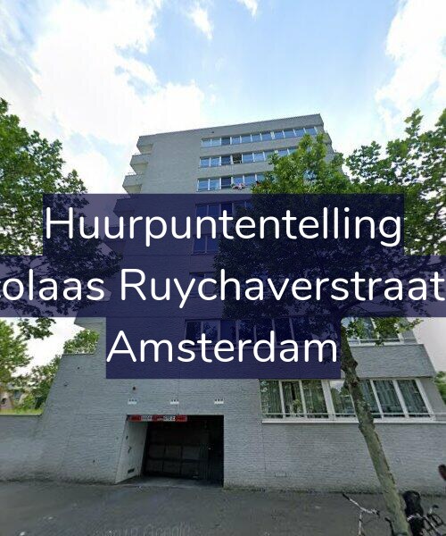 Foto gevel Huurpuntentelling voor Nicolaas Ruychaverstraat 58, Amsterdam