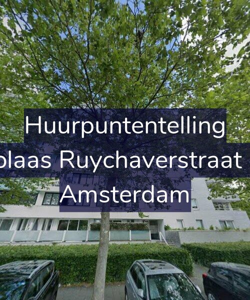 Foto gevel Huurpuntentelling voor Nicolaas Ruychaverstraat 108, Amsterdam