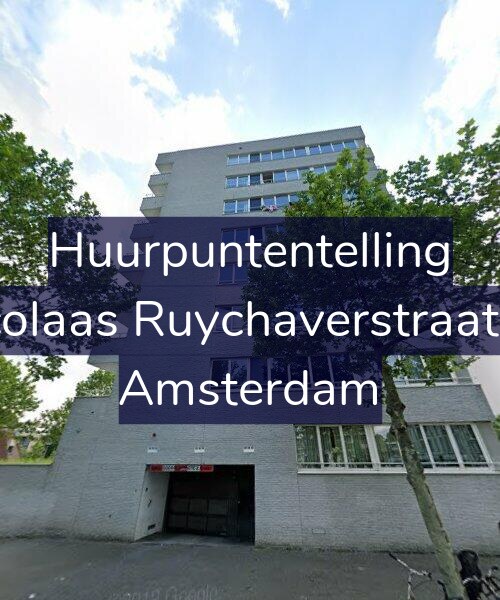 Foto gevel Huurpuntentelling voor Nicolaas Ruychaverstraat 46, Amsterdam