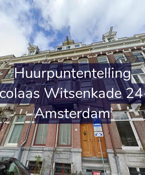 Foto gevel Huurpuntentelling voor Nicolaas Witsenkade 24-H, Amsterdam