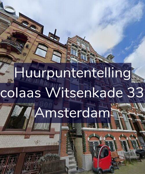 Foto gevel Huurpuntentelling voor Nicolaas Witsenkade 33-1, Amsterdam