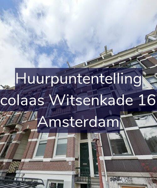 Foto gevel Huurpuntentelling voor Nicolaas Witsenkade 16-3, Amsterdam