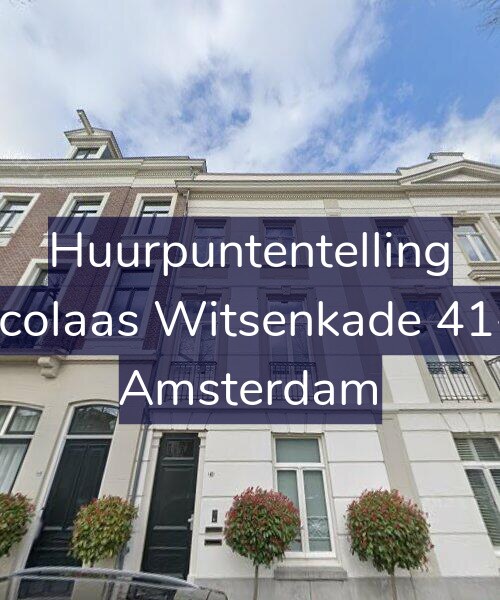 Foto gevel Huurpuntentelling voor Nicolaas Witsenkade 41-B, Amsterdam