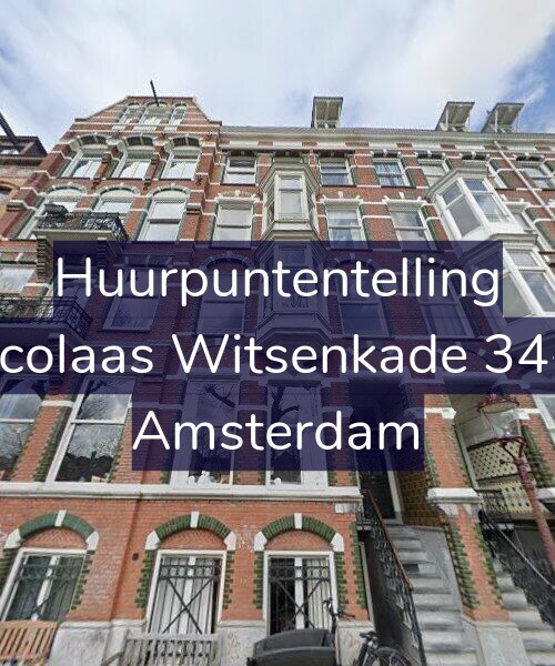 Foto gevel Huurpuntentelling voor Nicolaas Witsenkade 34-C, Amsterdam