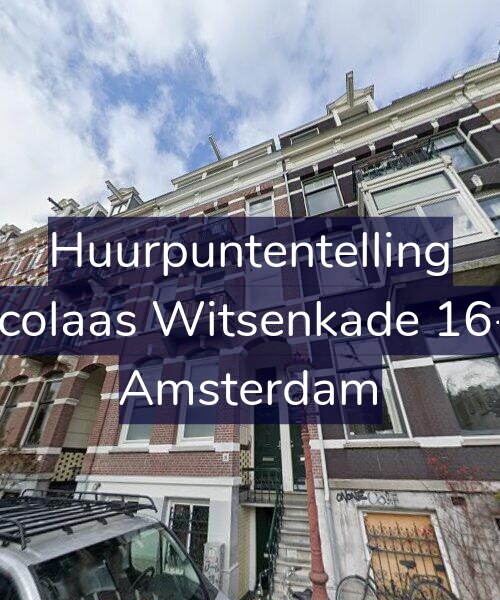 Foto gevel Huurpuntentelling voor Nicolaas Witsenkade 16-O, Amsterdam