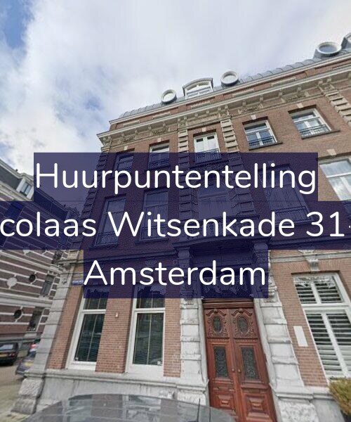 Foto gevel Huurpuntentelling voor Nicolaas Witsenkade 31-D, Amsterdam