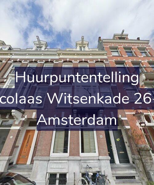 Foto gevel Huurpuntentelling voor Nicolaas Witsenkade 26-H, Amsterdam