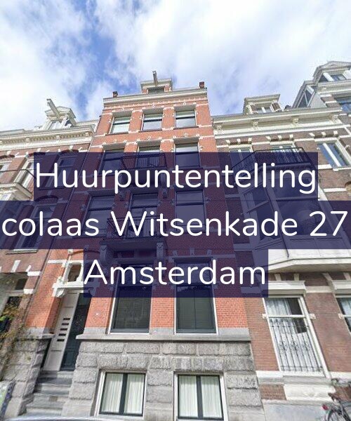 Foto gevel Huurpuntentelling voor Nicolaas Witsenkade 27-E, Amsterdam