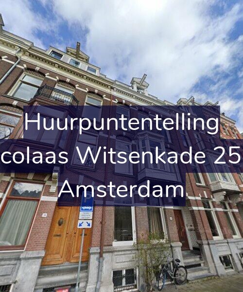 Foto gevel Huurpuntentelling voor Nicolaas Witsenkade 25-2, Amsterdam