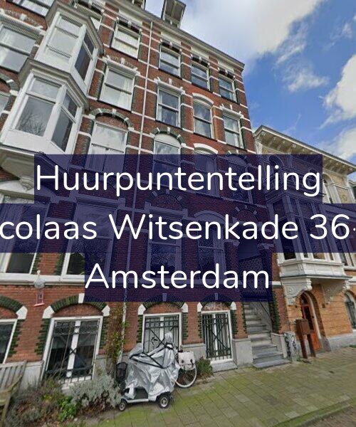 Foto gevel Huurpuntentelling voor Nicolaas Witsenkade 36-H, Amsterdam
