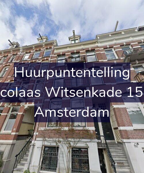 Foto gevel Huurpuntentelling voor Nicolaas Witsenkade 15-2, Amsterdam