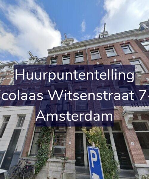 Foto gevel Huurpuntentelling voor Nicolaas Witsenstraat 7-4, Amsterdam