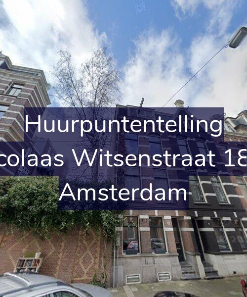Foto gevel Huurpuntentelling voor Nicolaas Witsenstraat 18-3, Amsterdam