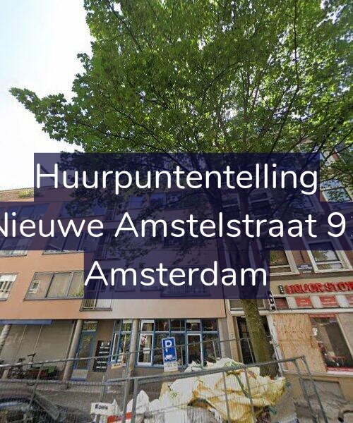 Foto gevel Huurpuntentelling voor Nieuwe Amstelstraat 91, Amsterdam