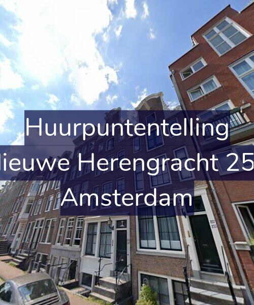 Foto gevel Huurpuntentelling voor Nieuwe Herengracht 257, Amsterdam
