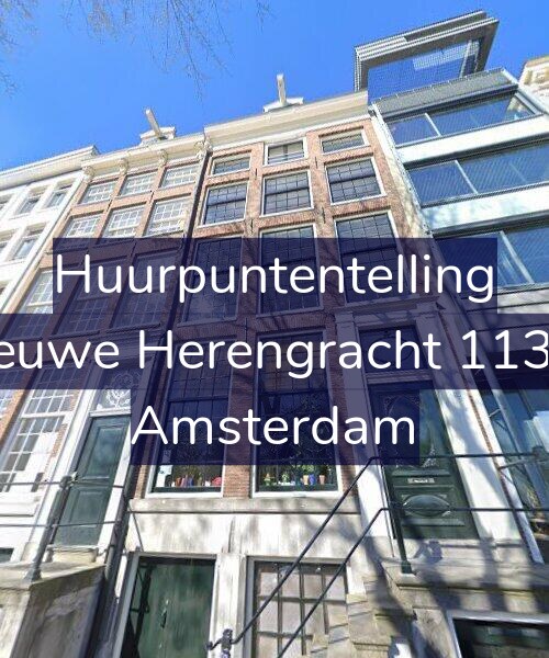 Foto gevel Huurpuntentelling voor Nieuwe Herengracht 113-C, Amsterdam