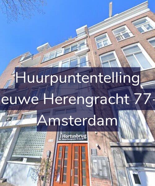 Foto gevel Huurpuntentelling voor Nieuwe Herengracht 77-C, Amsterdam