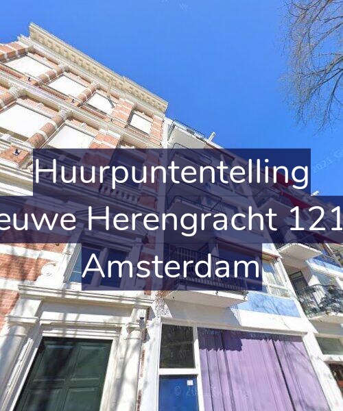 Foto gevel Huurpuntentelling voor Nieuwe Herengracht 121-2, Amsterdam