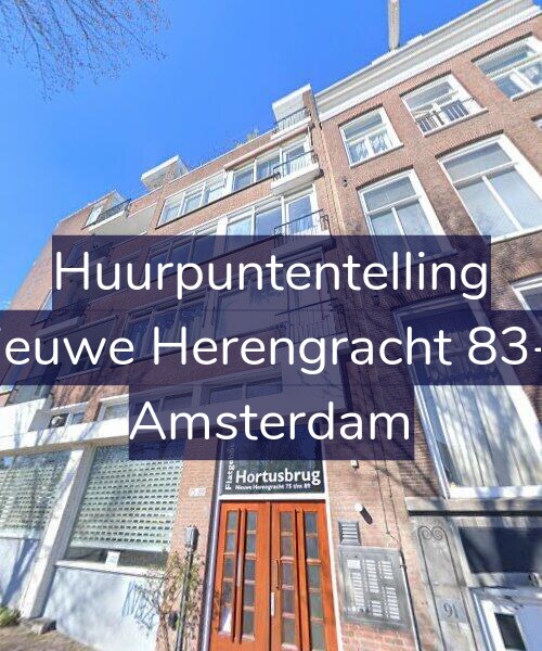 Foto gevel Huurpuntentelling voor Nieuwe Herengracht 83-C, Amsterdam