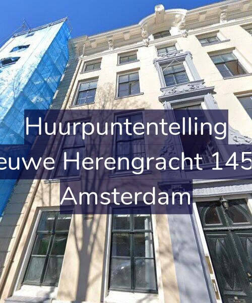 Foto gevel Huurpuntentelling voor Nieuwe Herengracht 145-C, Amsterdam
