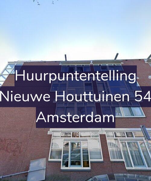 Foto gevel Huurpuntentelling voor Nieuwe Houttuinen 54, Amsterdam