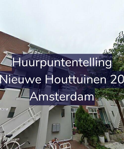Foto gevel Huurpuntentelling voor Nieuwe Houttuinen 20, Amsterdam