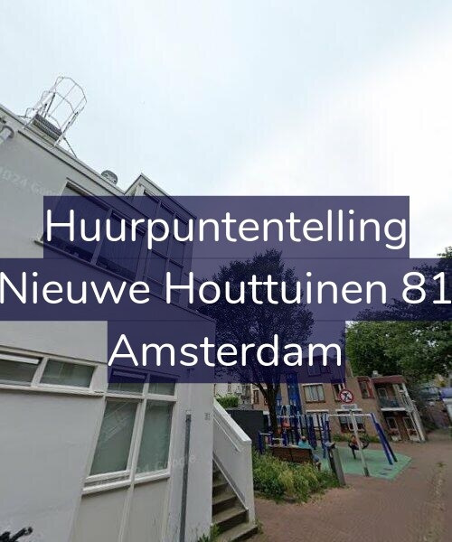 Foto gevel Huurpuntentelling voor Nieuwe Houttuinen 81, Amsterdam