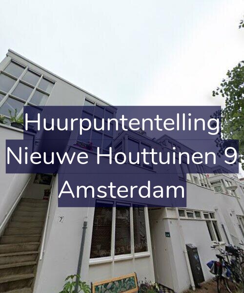 Foto gevel Huurpuntentelling voor Nieuwe Houttuinen 9, Amsterdam