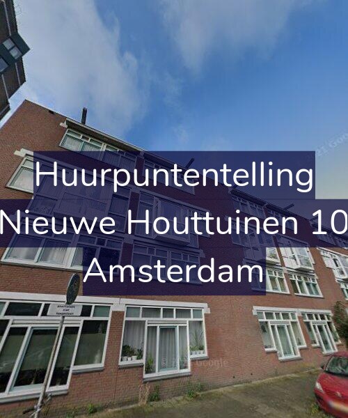 Foto gevel Huurpuntentelling voor Nieuwe Houttuinen 10, Amsterdam