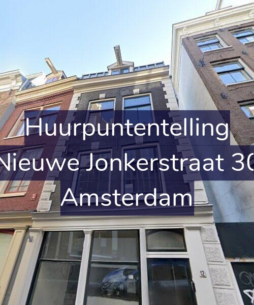 Foto gevel Huurpuntentelling voor Nieuwe Jonkerstraat 30, Amsterdam